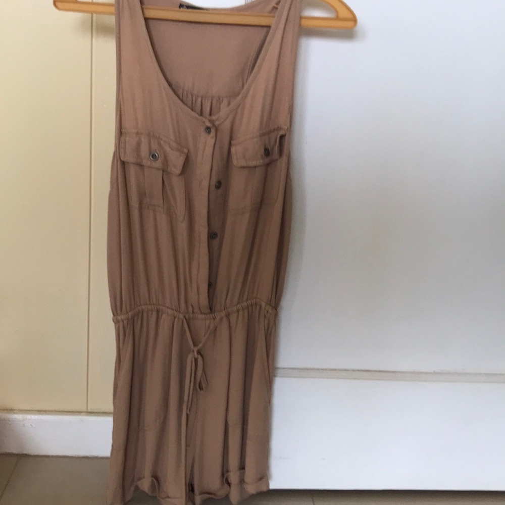 Cute nude romper